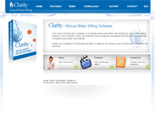 Tablet Screenshot of mutualwaterbilling.net